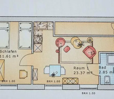Apartman Stadthaus-grebien-alte-schneiderei *